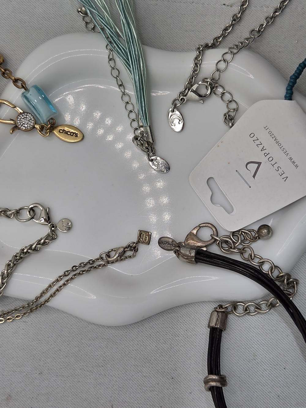 HUGE 49pc Vintage & Modern Jewelry Lot CHICO'S LOFT BR LIA SOPHIA Necklace Earr - Picture 15 of 15